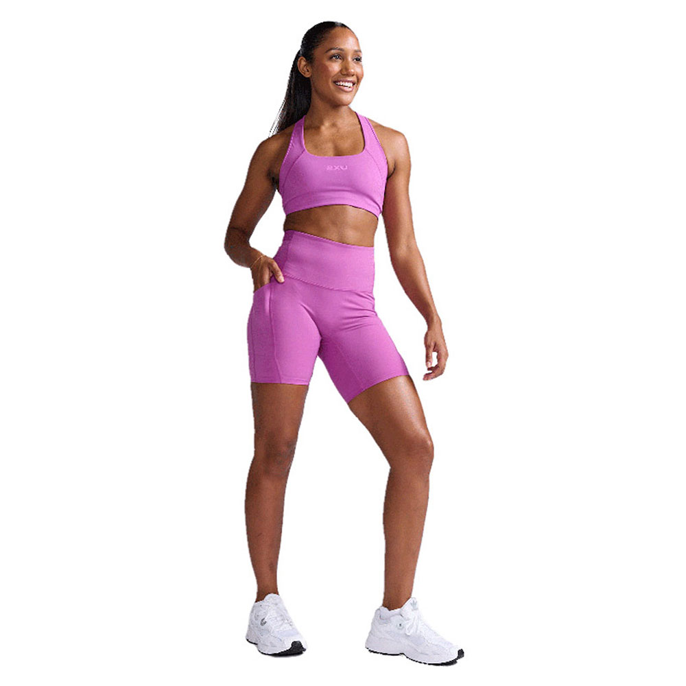 2xu Form Stash High Waist Short Leggings Lila M Frau 2xu Form Stash High Waist Short Leggings Lila M Frau von 2xu