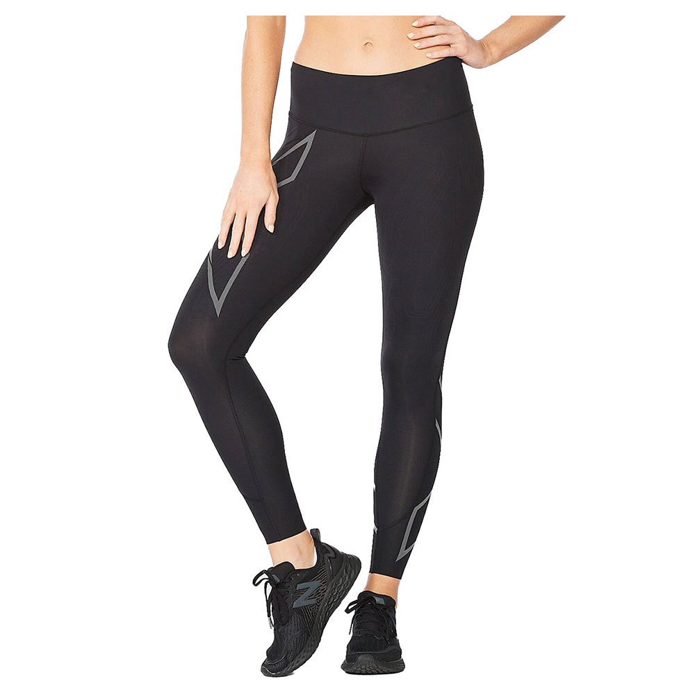 2xu Light Speed Mid Rise Leggings Schwarz XL / Regular Frau von 2xu