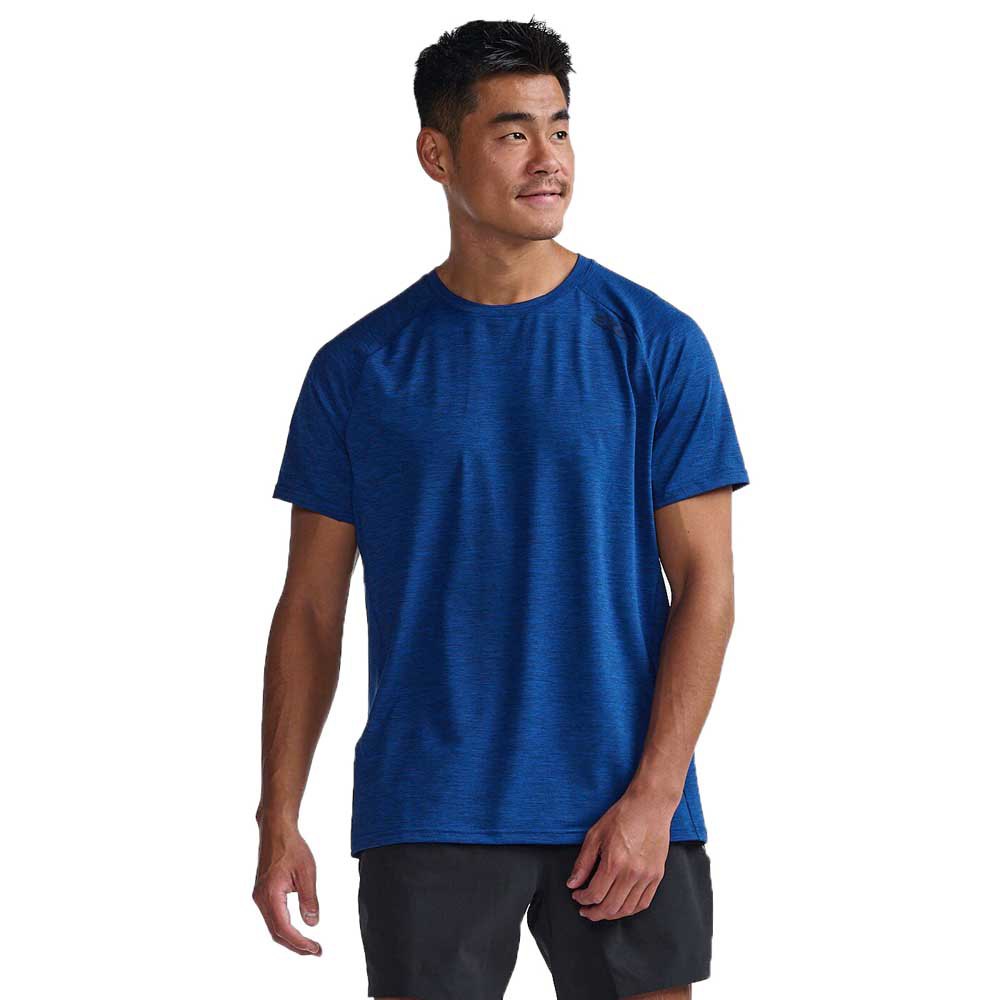 2xu Motion Short Sleeve T-shirt Blau L Mann von 2xu