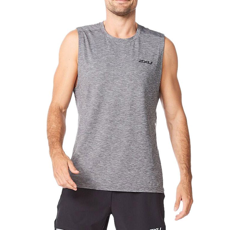 2xu Motion Sleeveless T-shirt Grau S Mann 2xu Motion Sleeveless T-shirt Grau S Mann von 2xu