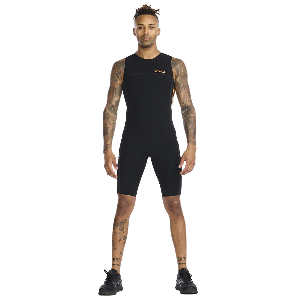 2xu Propel Sleeveless Trisuit Schwarz M Mann von 2xu