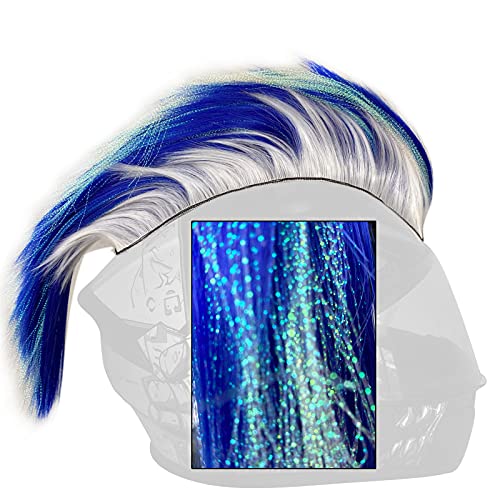 3T-SISTER Helm Mohawk Perücke für den Skihelm, Snowboardhelm, Kinderskihelm, Kinderhelm, Motorradhelm, Fahrradhelm - auffälligere Helm-Aufkleber, Helmdeko für Kinder und Erwachsene 3T-SISTER Helm Mohawk Perücke für den Skihelm, Snowboardhelm, Kinderskihelm, Kinderhelm, Motorradhelm, Fahrradhelm - auffälligere Helm-Aufkleber, Helmdeko für Kinder und Erwachsene von 3T-SISTER