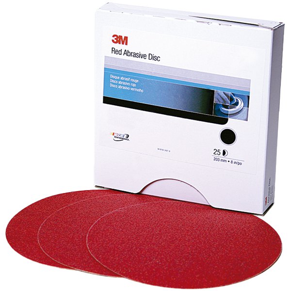 3m Abrasive Hookit P1500a 6´´ Film Disc 25 Units Rot von 3m