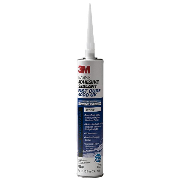 3m Fast Cure 4000uv Marine Adhesive/sealant 295ml Weiß von 3m