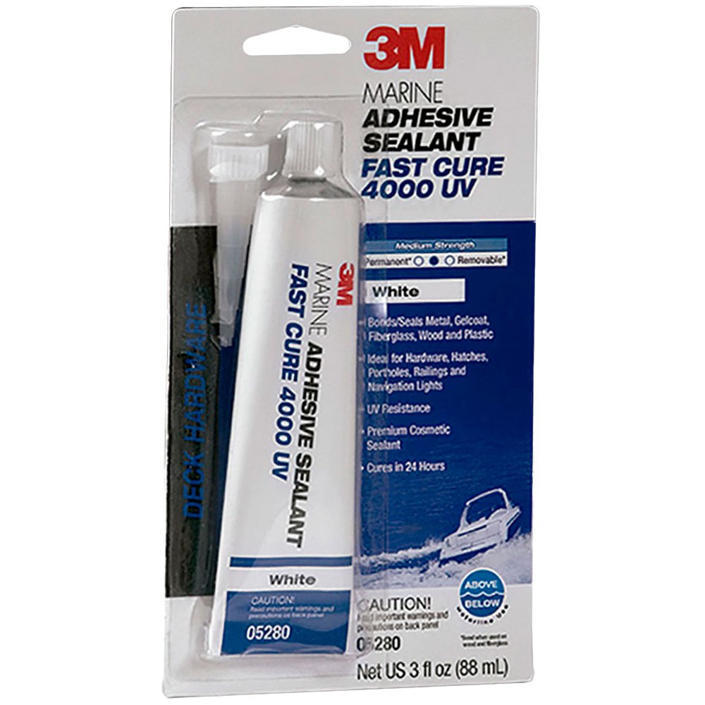 3m Fast Cure 4000uv Marine Adhesive/sealant 88ml Schwarz 3m Fast Cure 4000uv Marine Adhesive/sealant 88ml Schwarz von 3m