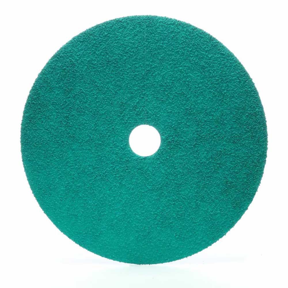 3m Green Corps 5x7/8´´ Fibre Sandpaper Disc 60g 20 Units Grün von 3m