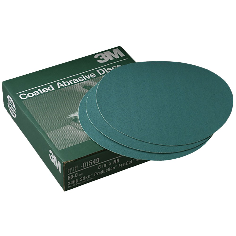 3m Green Corps Stikit 60e 8´´ Production Discs 50 Units Grün von 3m