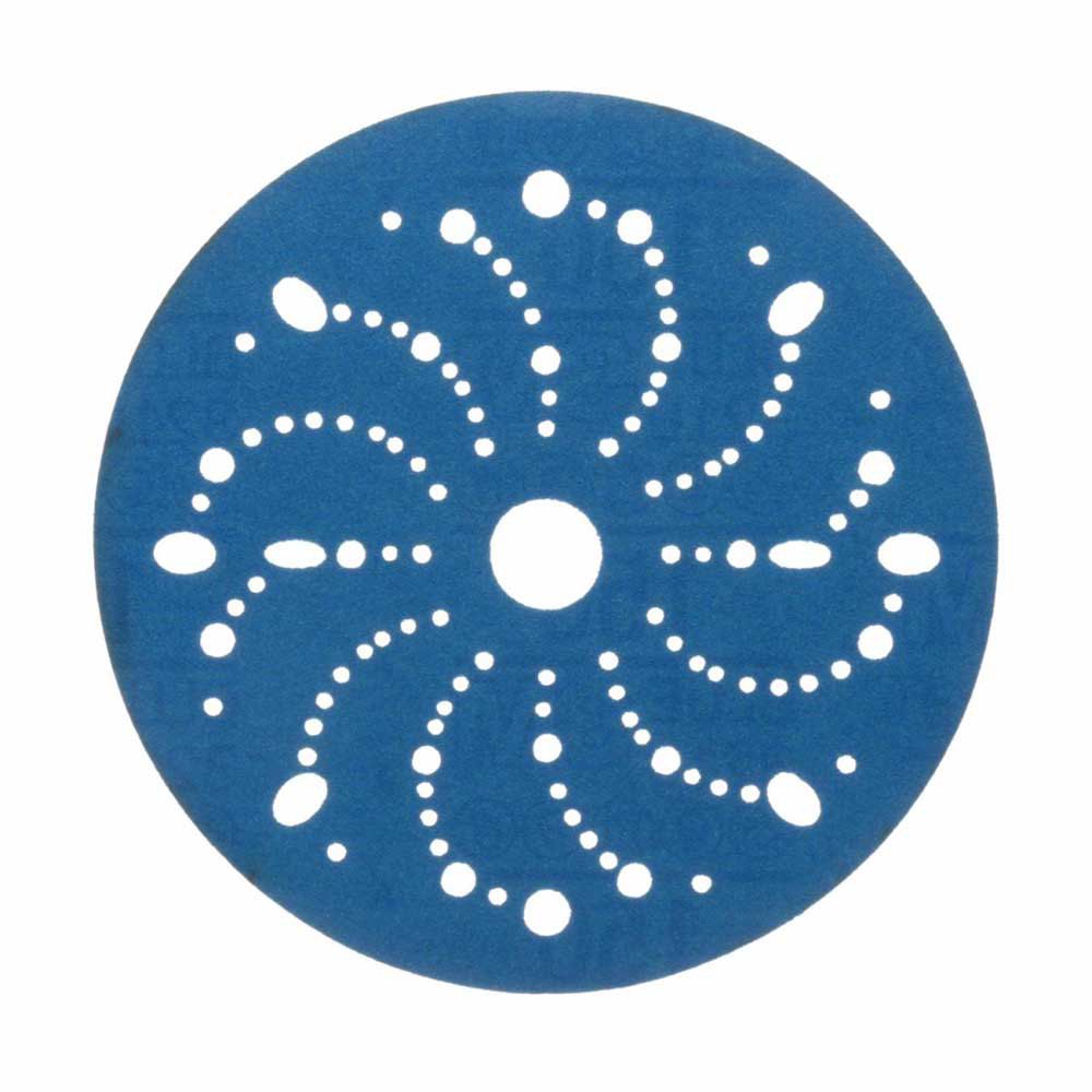 3m Hookit 152 Mm 150 Multi Hole Sanding Disc 50 Units Blau von 3m