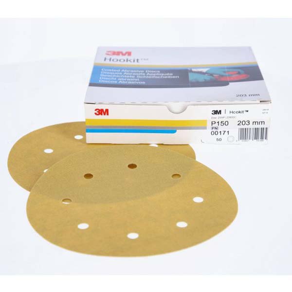 3m Hookit P360 Sandpaper Disc 50 Units Beige 203 mm von 3m