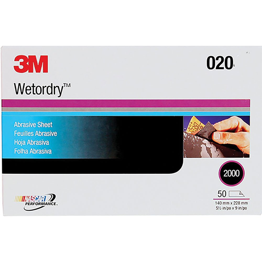 3m Imperial Wet Or Dry 1000 9x11´´ Paper Sheets 50 Units Schwarz 3m Imperial Wet Or Dry 1000 9x11´´ Paper Sheets 50 Units Schwarz von 3m