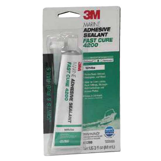 3m Marine Adhesive Sealant Fast Cure 4200 Weiß 90 ml von 3m