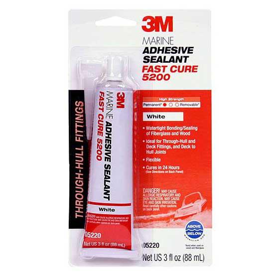 3m Marine Adhesive Sealant Fast Cure 5200 Weiß 90 ml 3m Marine Adhesive Sealant Fast Cure 5200 Weiß 90 ml von 3m