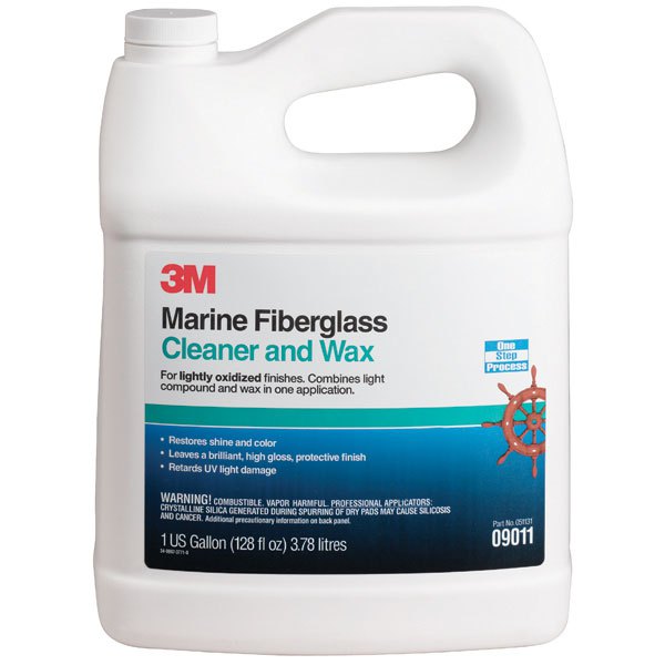 3m Marine Fiberglass Cleaner&wax 3.78l Weiß 3m Marine Fiberglass Cleaner&wax 3.78l Weiß von 3m
