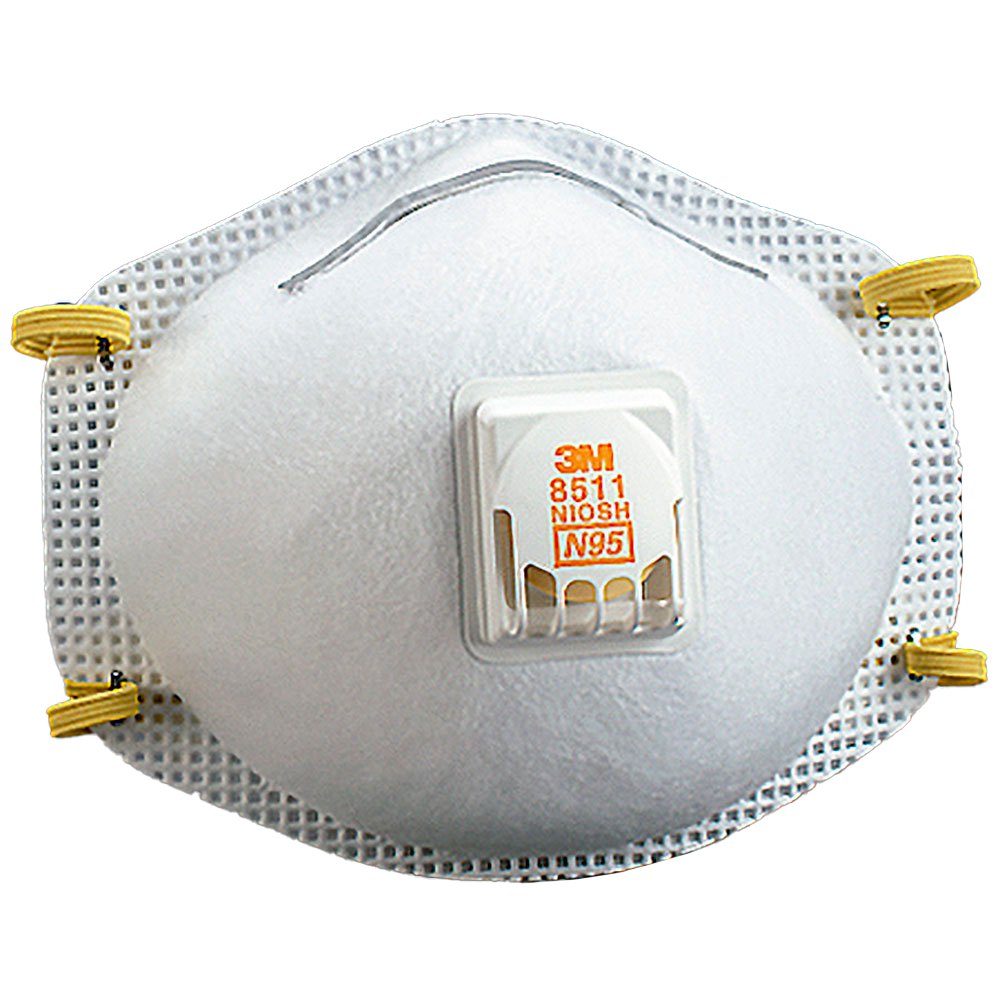 3m Particulate Respirator 8511 N95 10 Units Weiß von 3m
