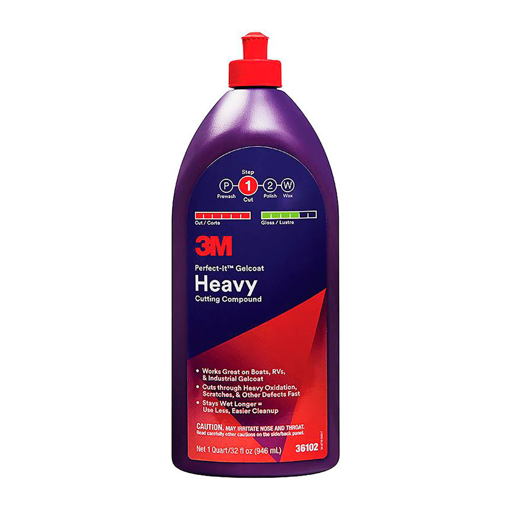 3m Perfect It Gelcoat Heavy Cutting Wax 946ml 3m Perfect It Gelcoat Heavy Cutting Wax 946ml von 3m