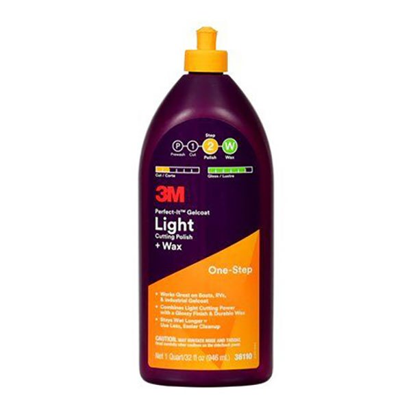 3m Perfect-it Gelcoat Cut Cleaner With Wax 946ml Durchsichtig 3m Perfect-it Gelcoat Cut Cleaner With Wax 946ml Durchsichtig von 3m
