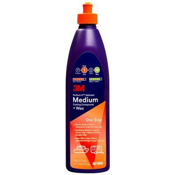 3m Perfect-it Gelcoat Medium Cut Cleaner 946ml Durchsichtig 3m Perfect-it Gelcoat Medium Cut Cleaner 946ml Durchsichtig von 3m