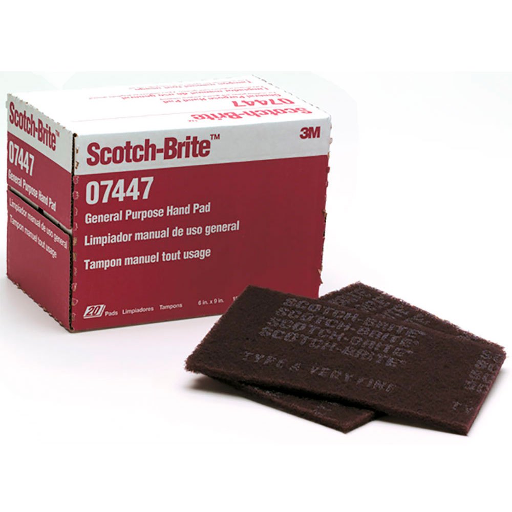 3m Scotch-brite Hand Pad 6x9´´ 20 Units Schwarz 3m Scotch-brite Hand Pad 6x9´´ 20 Units Schwarz von 3m