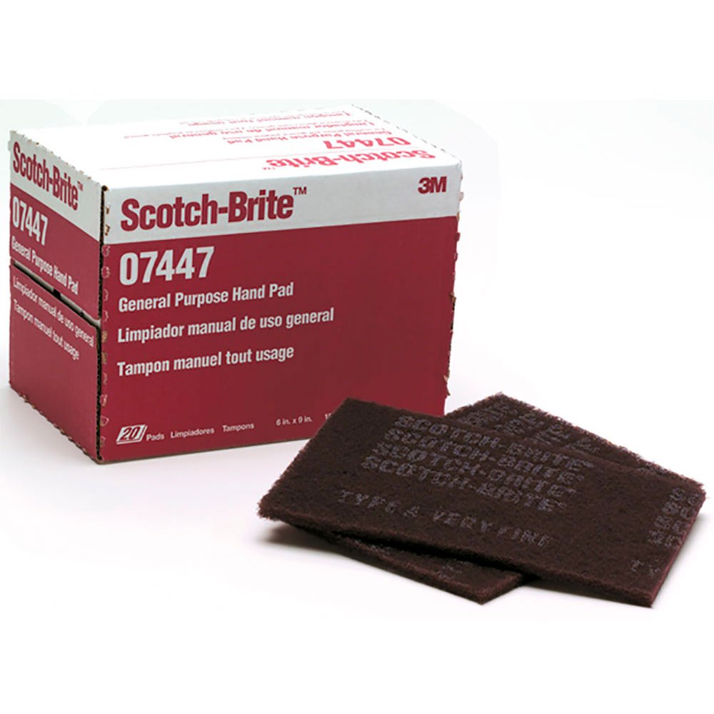 3m Scotch-brite Hand Pad 6x9´´ 20 Units Schwarz von 3m