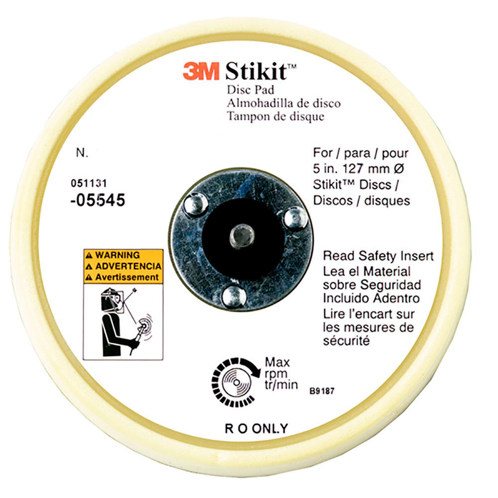 3m Stikit Low Profile Finishing Disc Pad Soft Weiß von 3m