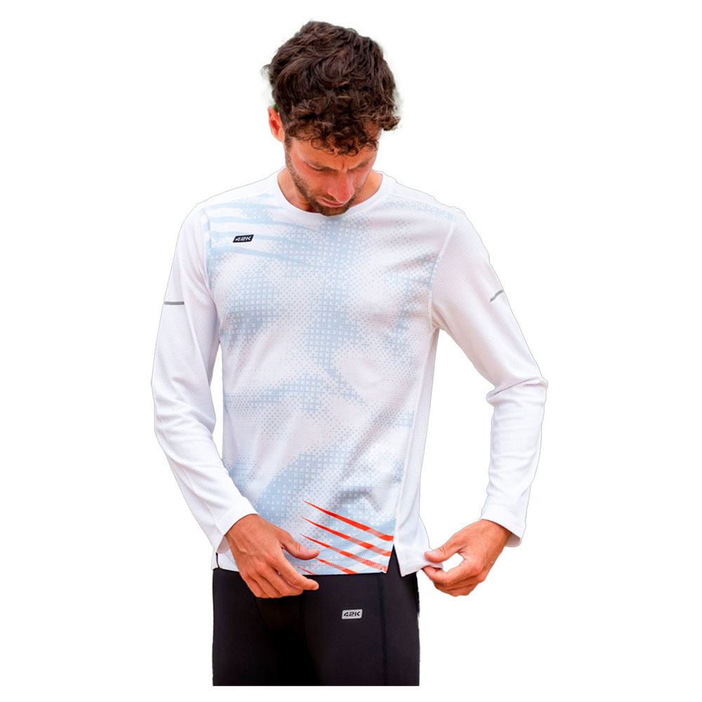 42k Running Vortex Winter Long Sleeve T-shirt Weiß 2XL Mann 42k Running Vortex Winter Long Sleeve T-shirt Weiß 2XL Mann von 42k Running