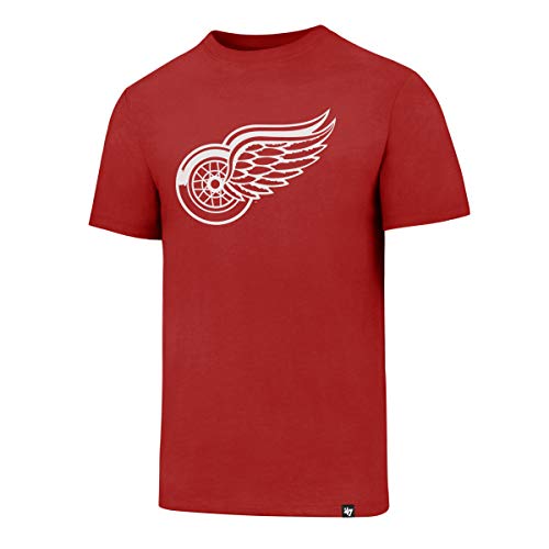 '47 NHL T-Shirt Detroit Red Wings Club Logo Brand Eishockey (X-Large) von '47