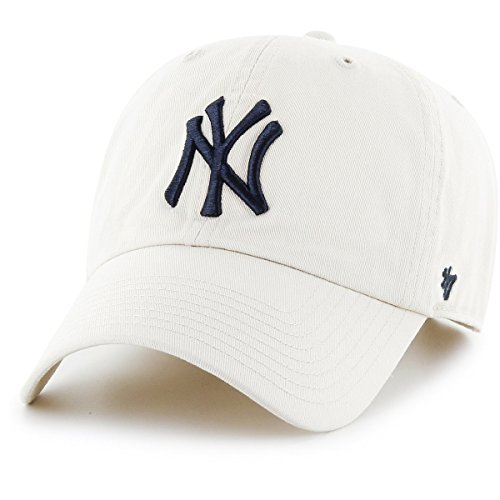 '47 Brand RGW17GWS Clean Up Strapback NY Yankees Beige von '47
