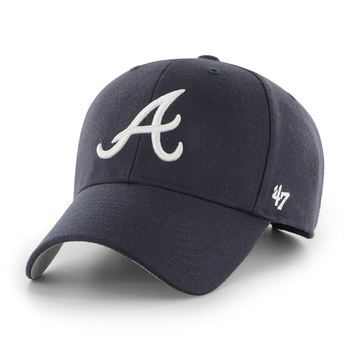 '47 Atlanta Braves MLB Most Value P. Blau Verstellbare Cap One-Size '47 Atlanta Braves MLB Most Value P. Blau Verstellbare Cap One-Size von '47