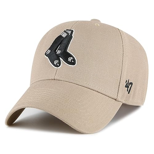 '47 Brand Adjustable Cap - Boston Red Sox Cooperstown Khaki '47 Brand Adjustable Cap - Boston Red Sox Cooperstown Khaki von '47