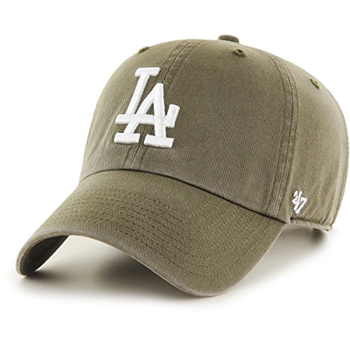 '47 Brand Adjustable Cap - CLEAN UP LA Dodgers Sandalwood von '47