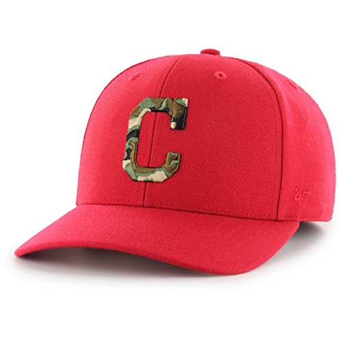 '47 Brand Adjustable Cap - Camfill Cleveland Indians rot '47 Brand Adjustable Cap - Camfill Cleveland Indians rot von '47