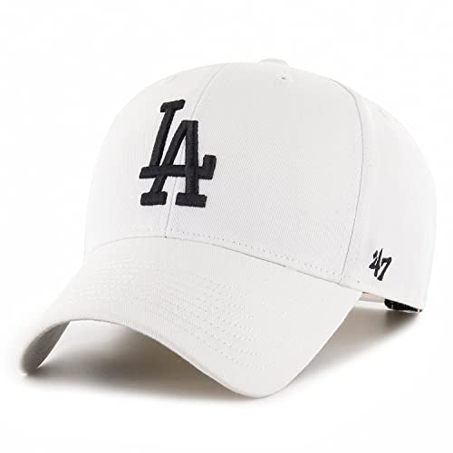 '47 Brand Adjustable Cap - MLB Basic Los Angeles Dodgers weiß von '47