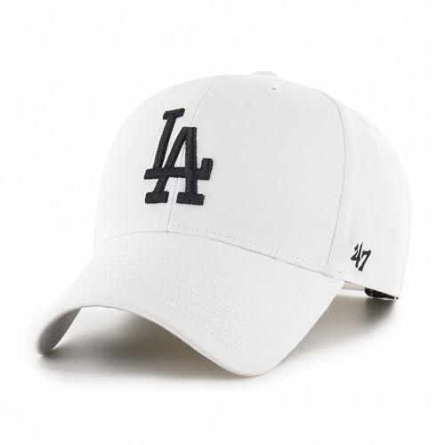 '47 Brand Adjustable Cap - MLB Basic Los Angeles Dodgers weiß von '47