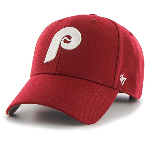 '47 Brand Adjustable Cap - MLB Philadelphia Phillies rot von '47