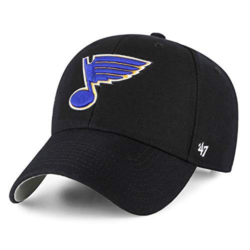 '47 Brand Adjustable Cap - NHL St Louis Blues schwarz von '47