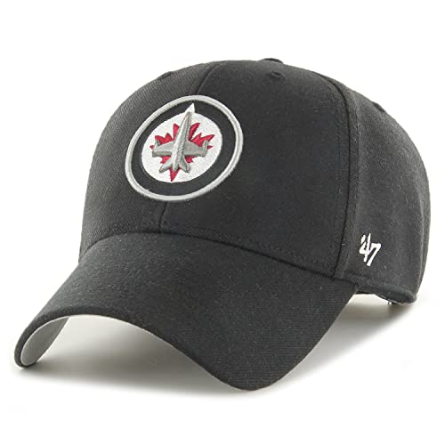 '47 Brand Adjustable Cap - NHL Winnipeg Jets schwarz von '47