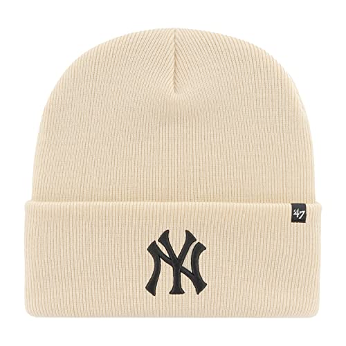 '47 Brand Beanie Wintermütze - Haymaker NY Yankees Natural '47 Brand Beanie Wintermütze - Haymaker NY Yankees Natural von '47