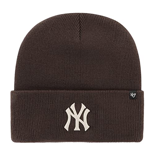 '47 Brand Beanie Wintermütze - Haymaker NY Yankees braun von '47