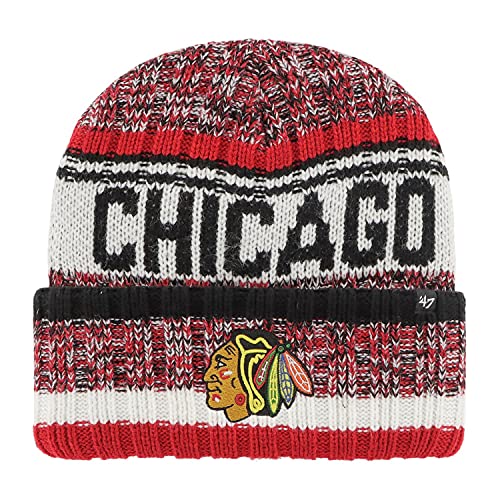 '47 Brand Beanie Wintermütze - Route Chicago Blackhawks von '47