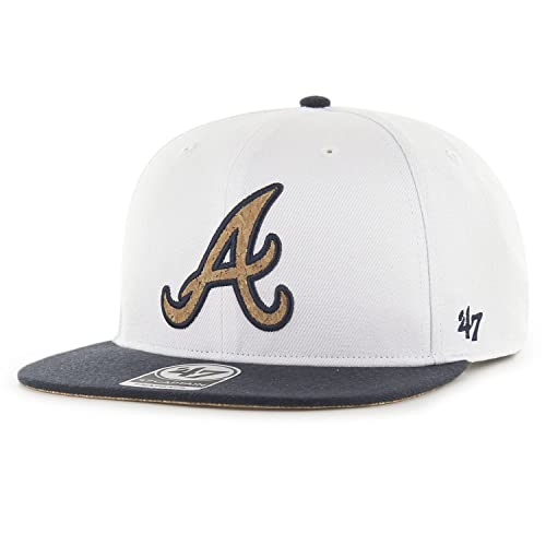 '47 Brand Captain Snapback Cap - Corkscrew Atlanta Braves von '47