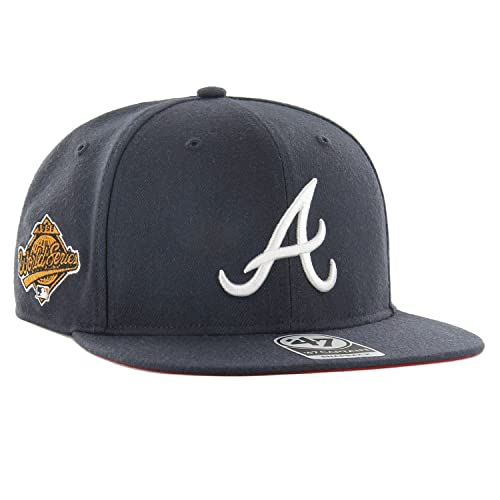 '47 Brand Captain Snapback Cap - Sure Shot Atlanta Braves '47 Brand Captain Snapback Cap - Sure Shot Atlanta Braves von '47