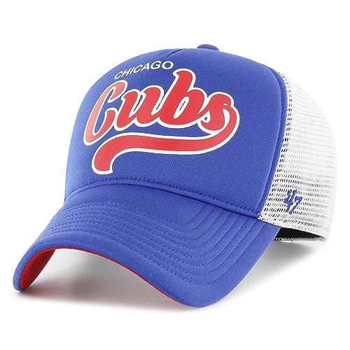 '47 Brand Mesh Trucker Cap - Foam Script Chicago Cubs von '47