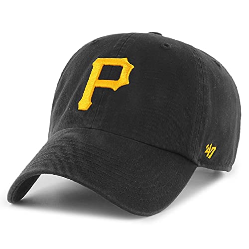 '47 Brand Relaxed Fit Cap - MLB Pittsburgh Pirates schwarz '47 Brand Relaxed Fit Cap - MLB Pittsburgh Pirates schwarz von '47