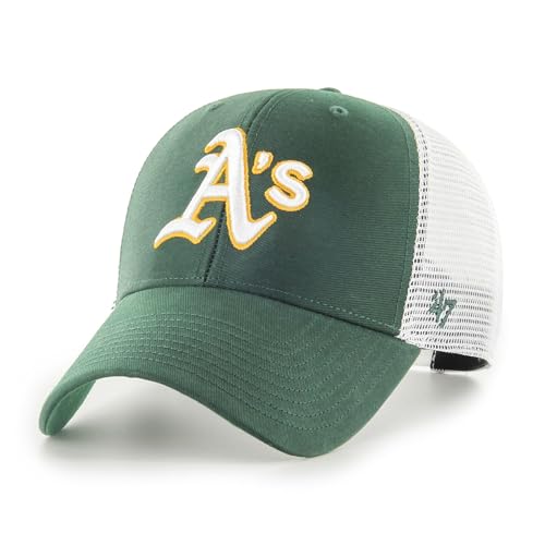 '47 Brand Snapback Cap - Branson Oakland Athletics dunkelgrün '47 Brand Snapback Cap - Branson Oakland Athletics dunkelgrün von '47