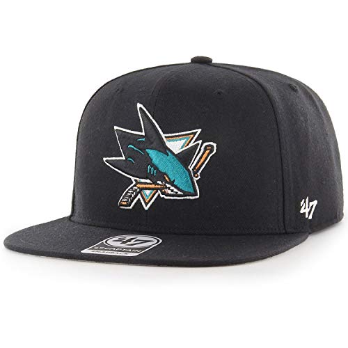 '47 Brand Snapback Cap - Captain San Jose Sharks schwarz von '47