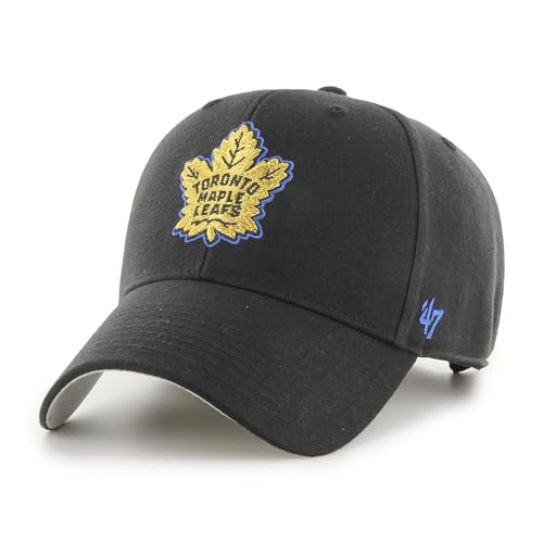'47 Toronto Maple Leafs NHL Metallic Most Value P. Schwarz Verstellbare Snapback Cap One-Size '47 Toronto Maple Leafs NHL Metallic Most Value P. Schwarz Verstellbare Snapback Cap One-Size von '47