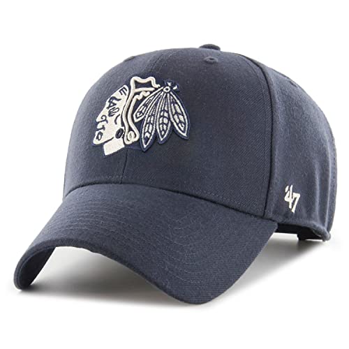 '47 Brand Snapback Cap - NHL Chicago Blackhawks Navy '47 Brand Snapback Cap - NHL Chicago Blackhawks Navy von '47