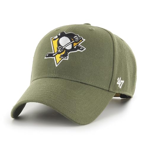 '47 Brand Snapback Cap - NHL Pittsburgh Penguins Sandalwood von '47