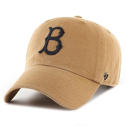 '47 Brand Strapback Cap - CLEAN UP Los Angeles Dodgers Camel von '47