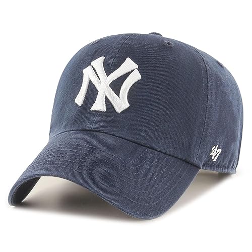 '47 Brand Strapback Cap - CLEAN UP New York Yankees Navy von '47